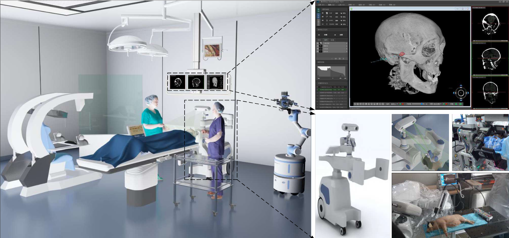 Cochlear surgical scene